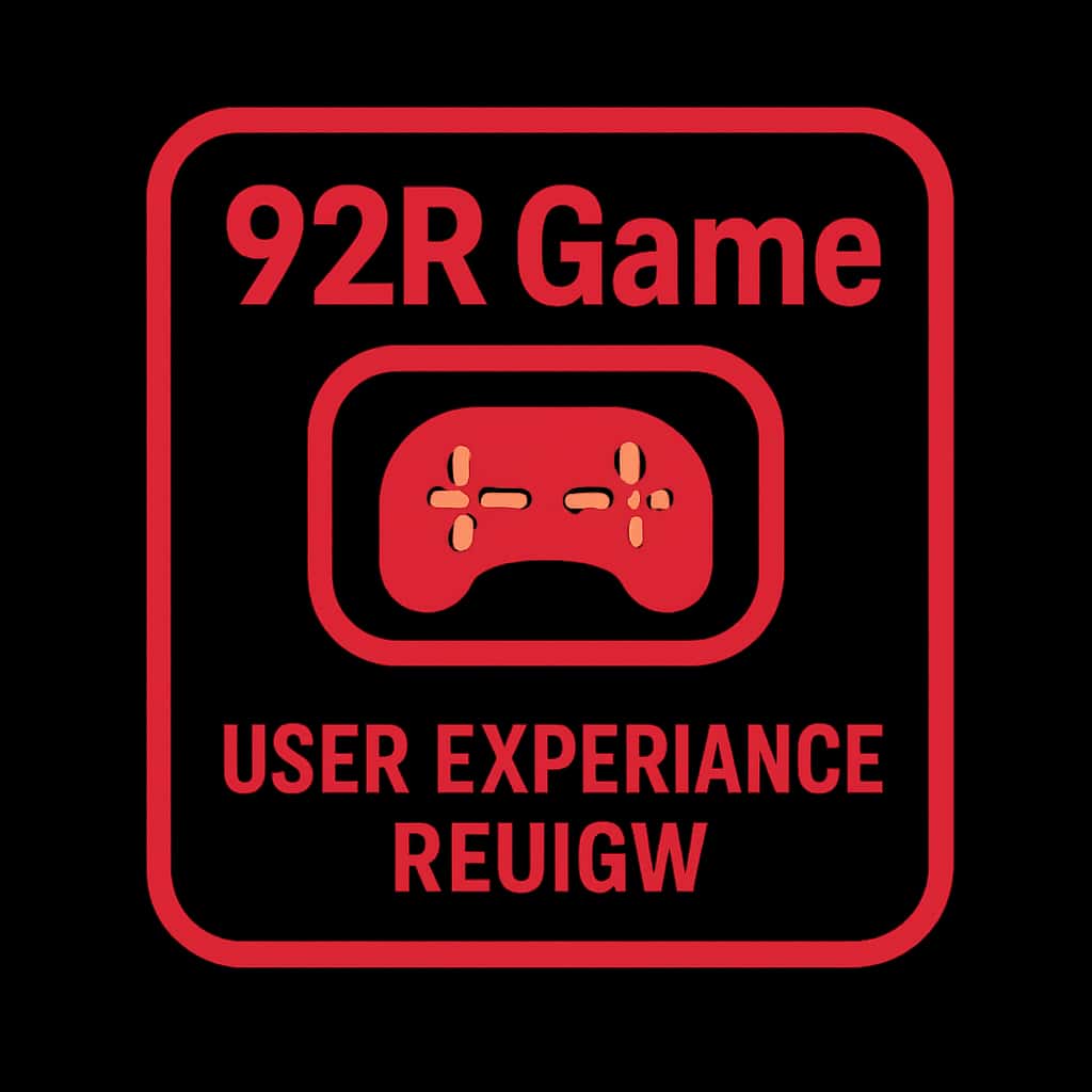 A simple badge representing the 92R Game User Experience Review.