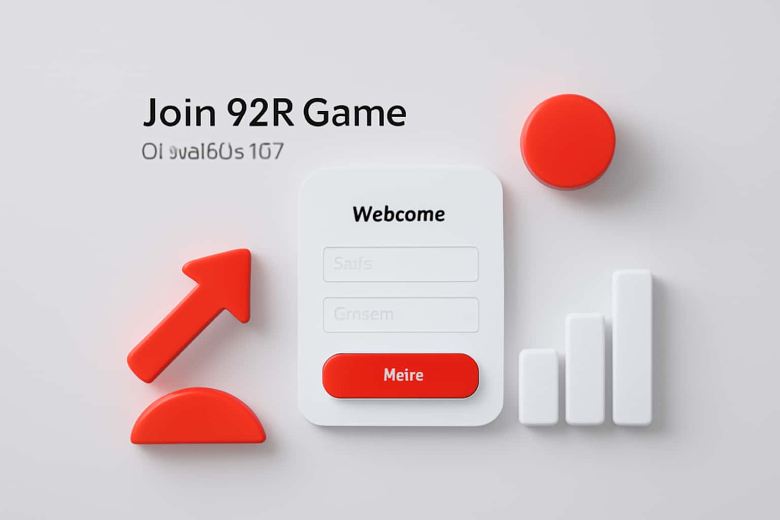 Join 92R Game - Official Sign Up Interface